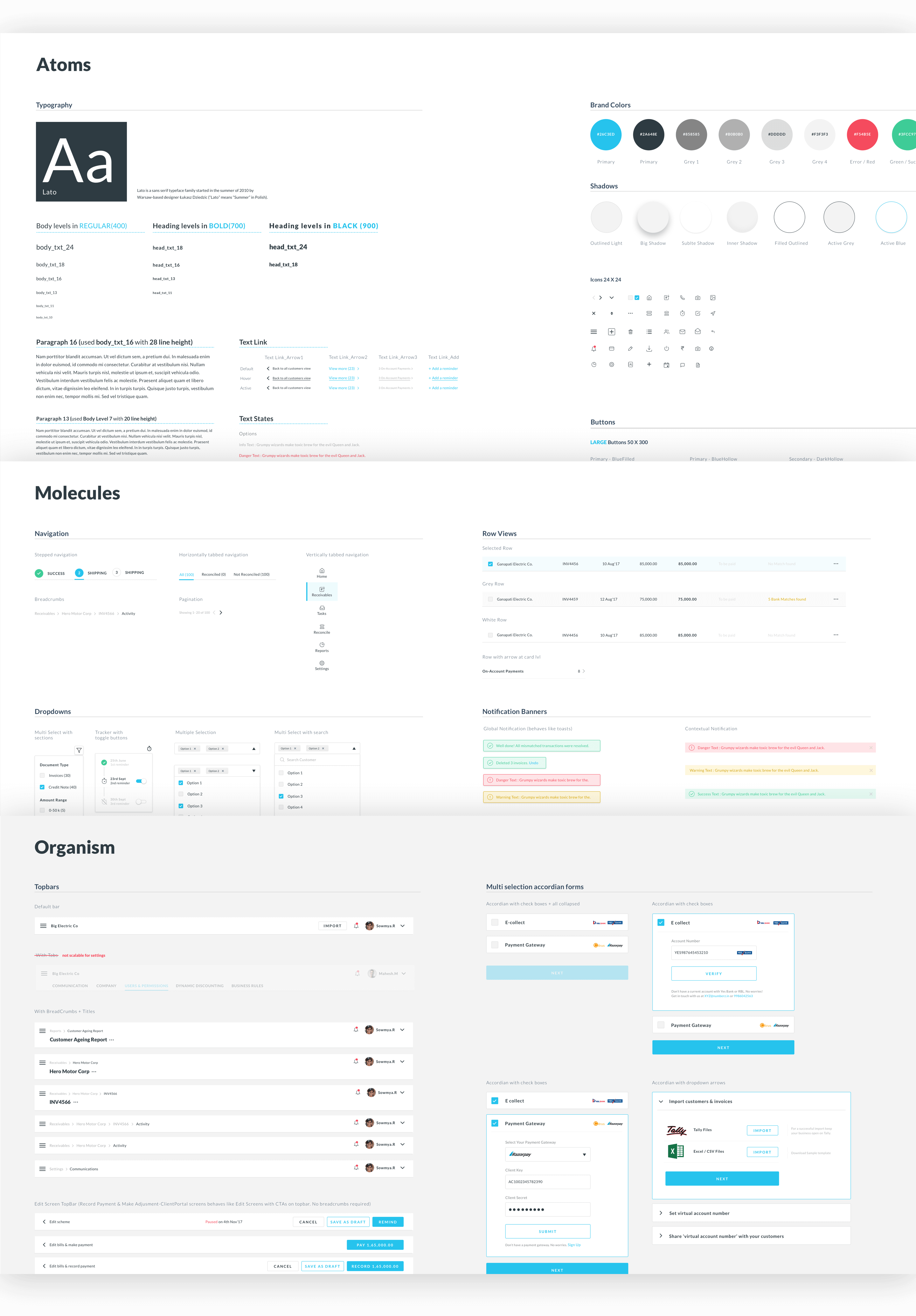 UI style guide