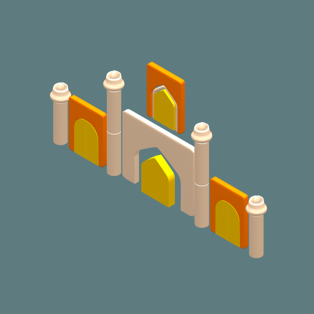 CASTLE 3D IN SPLINE