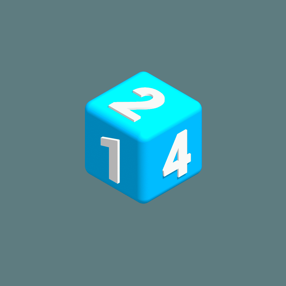 DICE 3D IN SPLINE