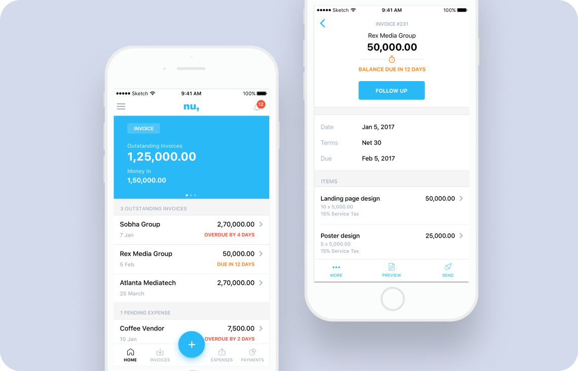 numberz - designed cashflow & receivables management products