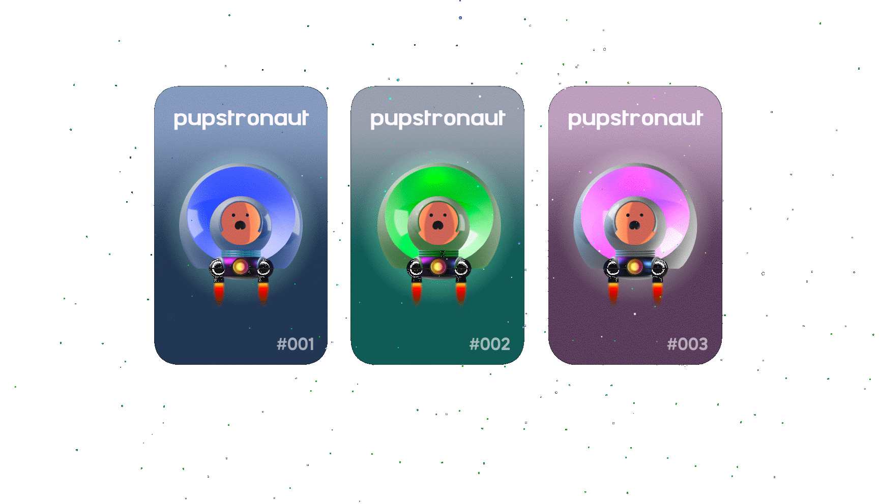 ASTRO PUPSTRONAUT 3D IN SPLINE