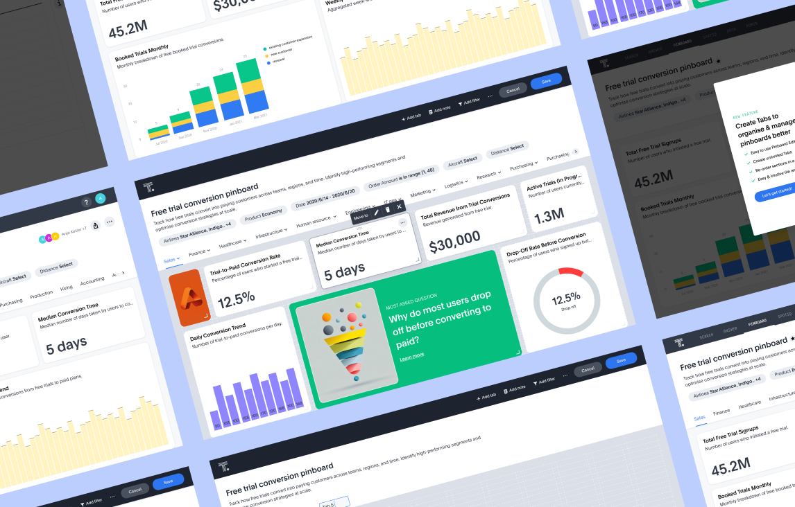 ThoughtSpot - designed analytics platform and design system